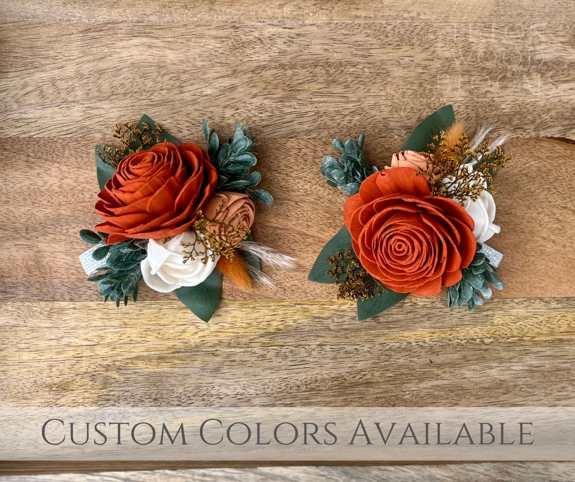 The Fall in Cody Corsage Teton Wood Blooms The Fall in Cody Corsage Teton Wood Blooms
