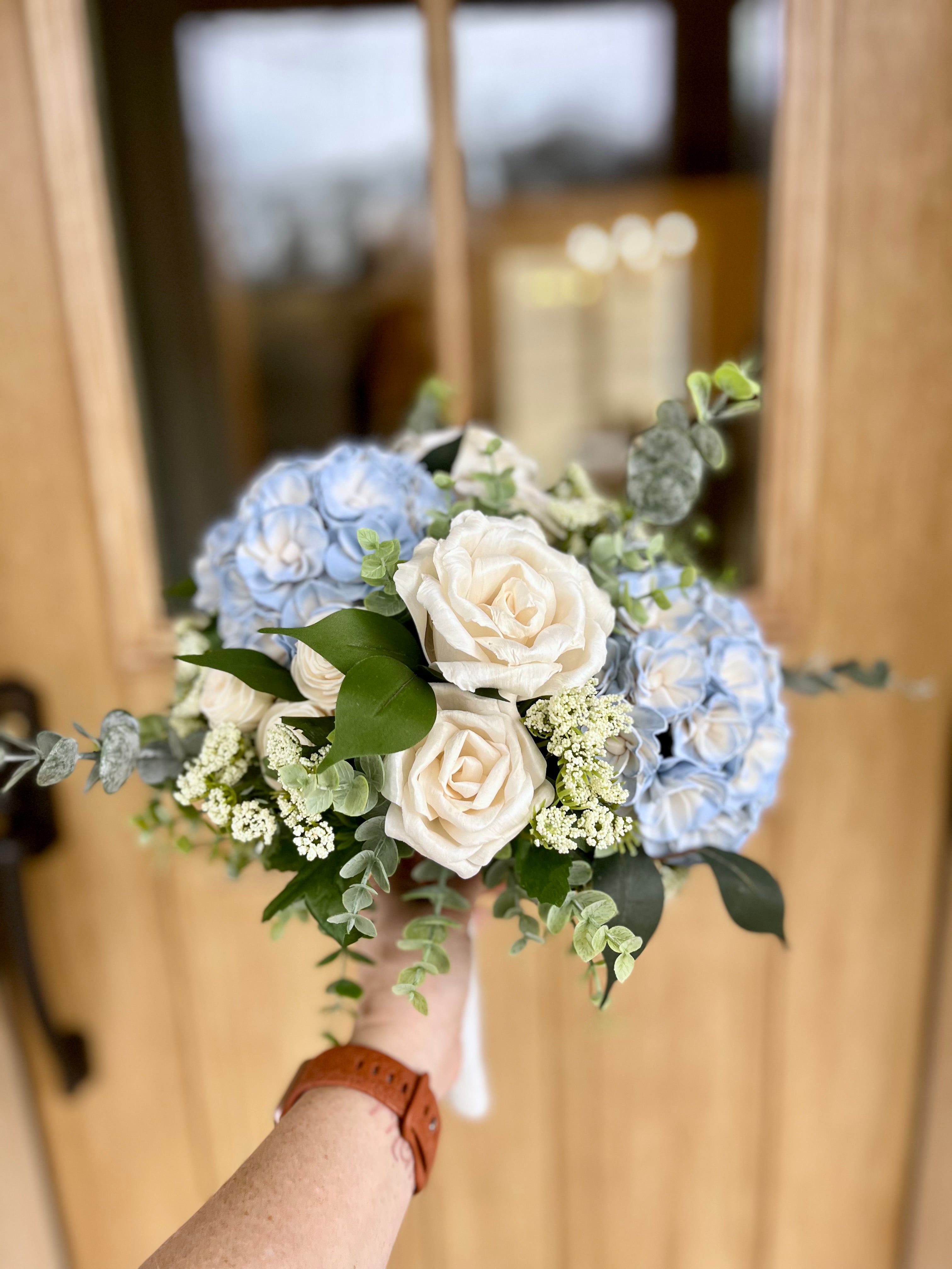 6+ Hydrangea Flower Bouquet Blue hydrangea bouquet wedding 60 photos - Astyledwedding.com