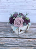 READY TO SHIP - Plum and Lavender Centerpiece