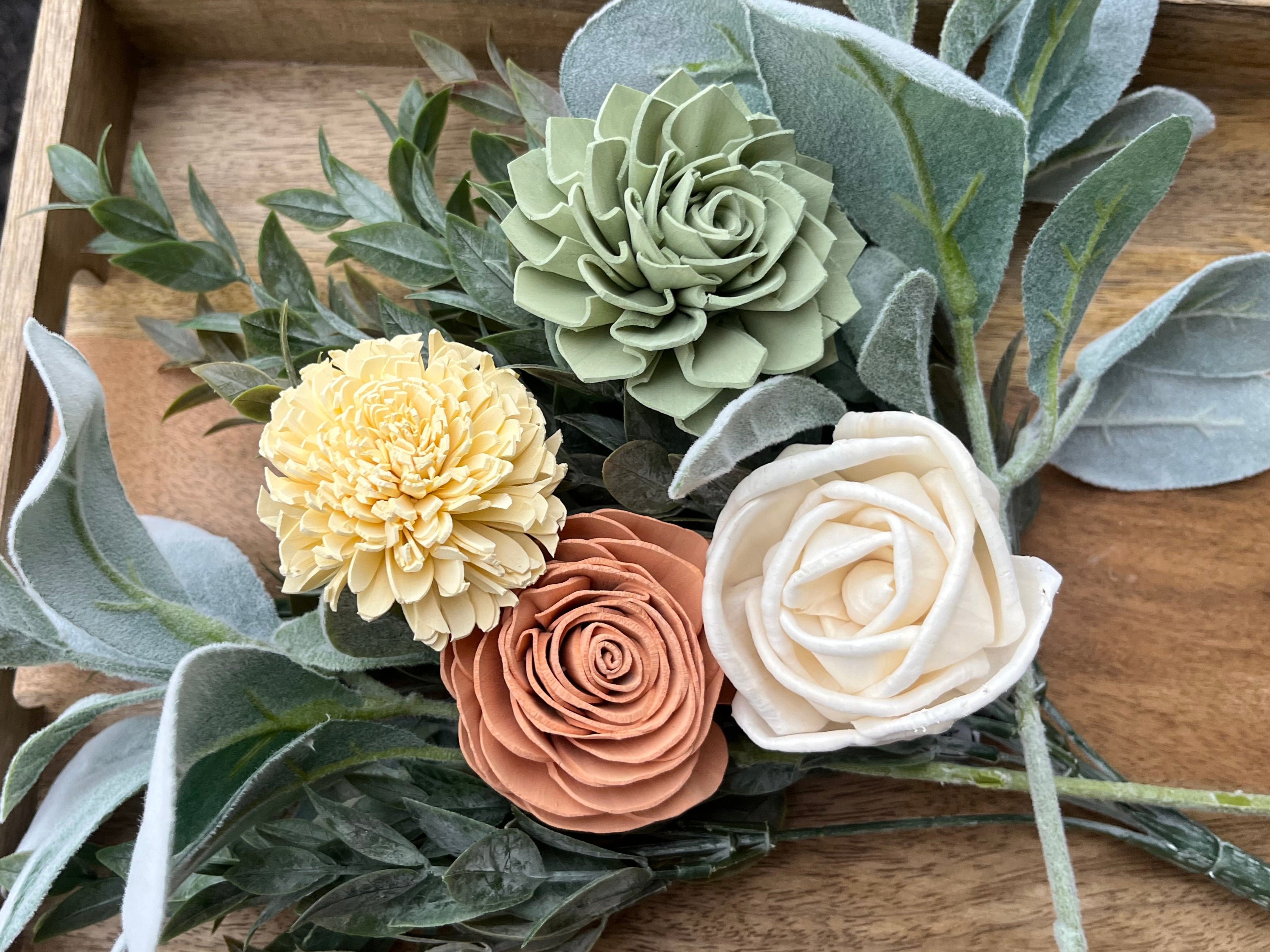 Wood Flower Color Samples