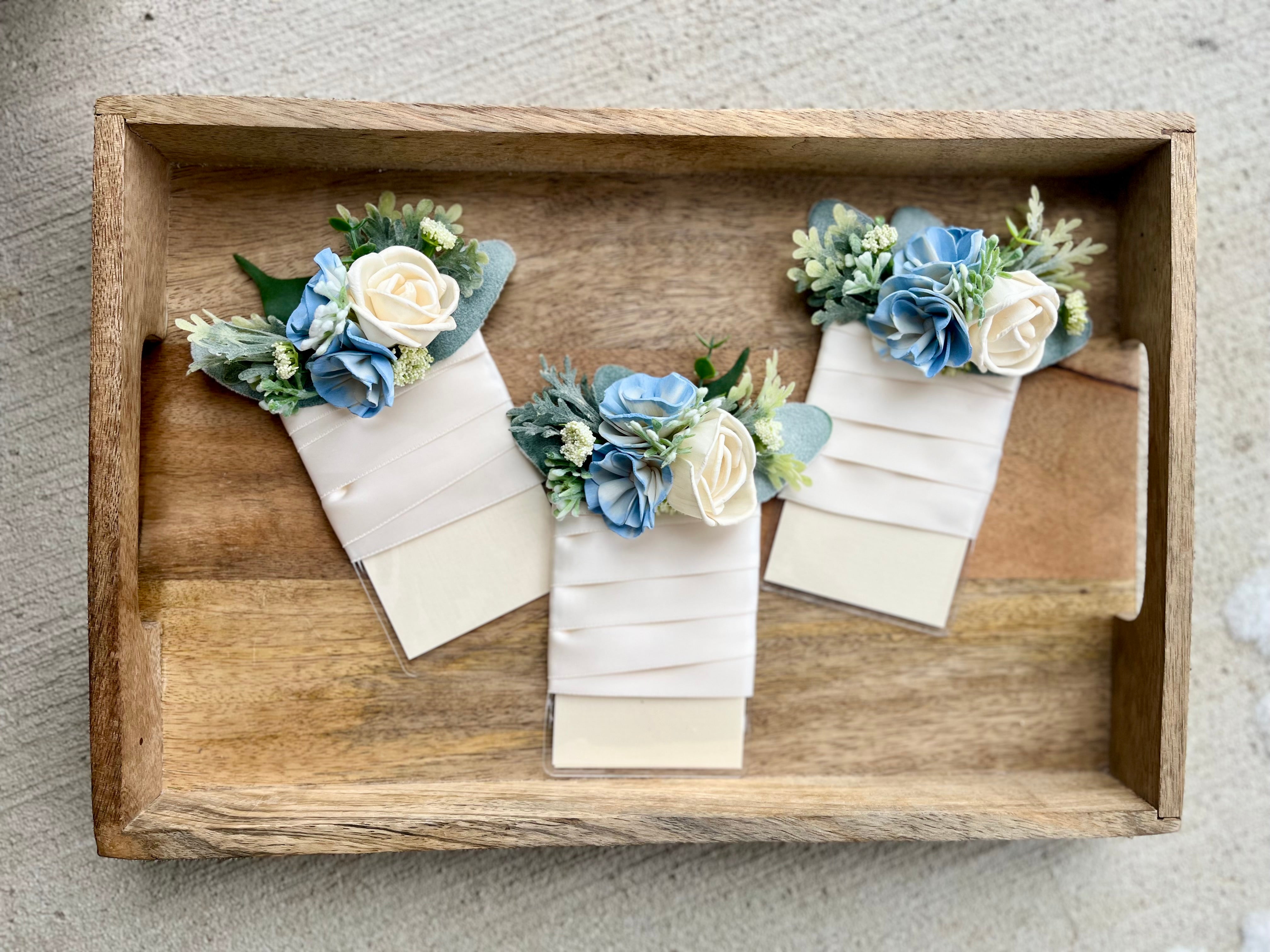 Hydrangea Pocket Boutonniere