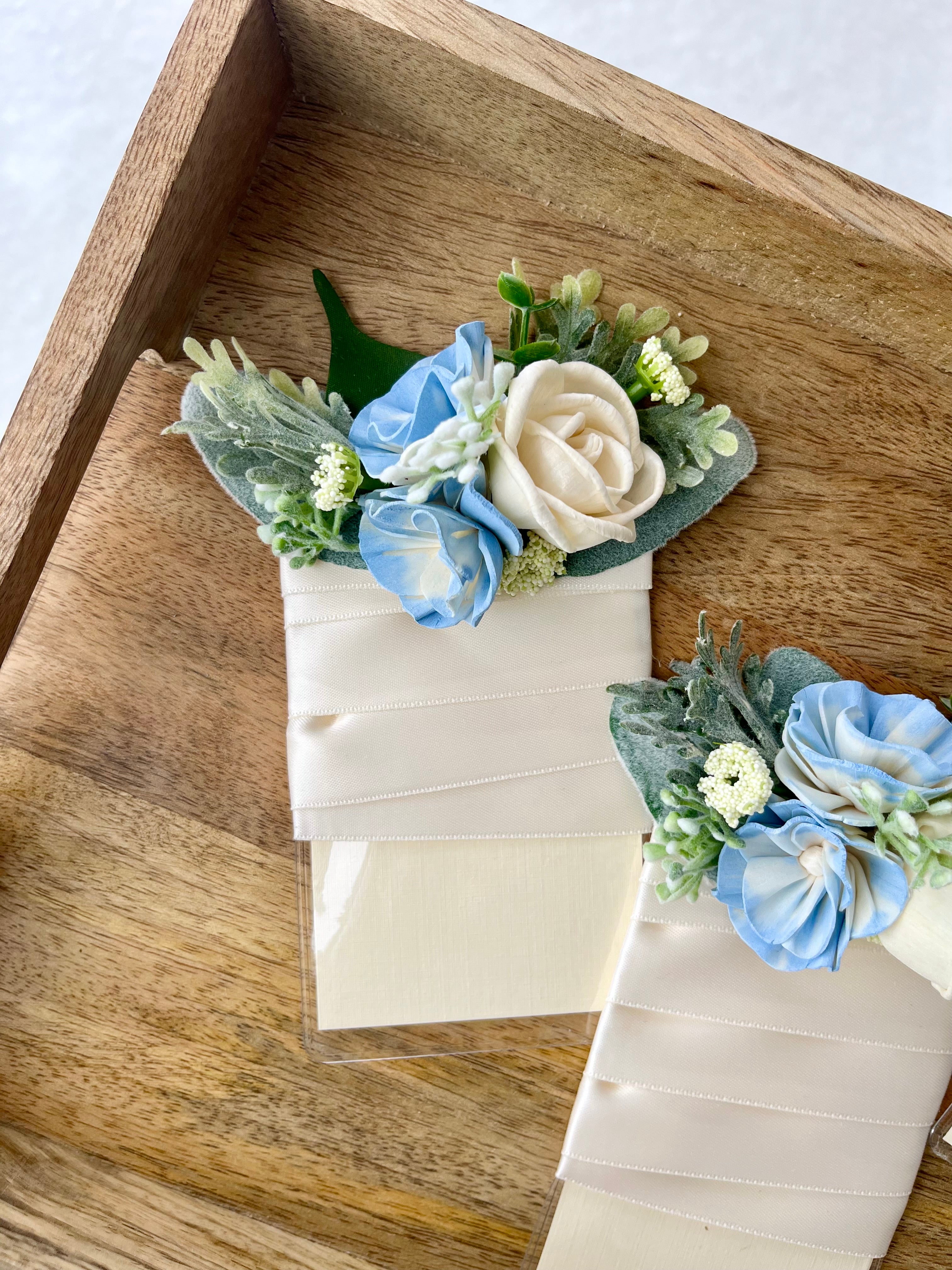 Hydrangea Pocket Boutonniere