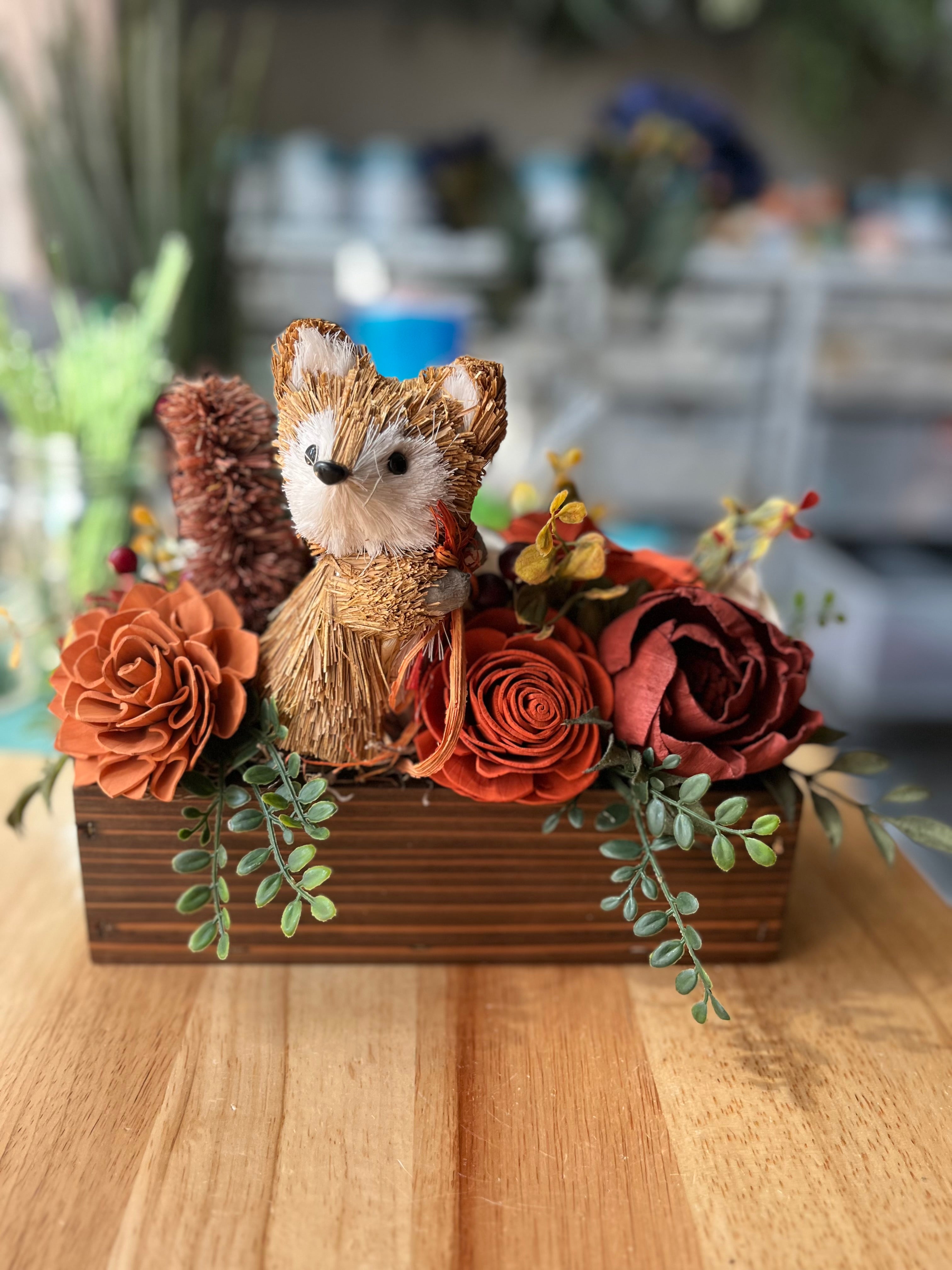 READY TO SHIP - Fox Fall Centerpiece