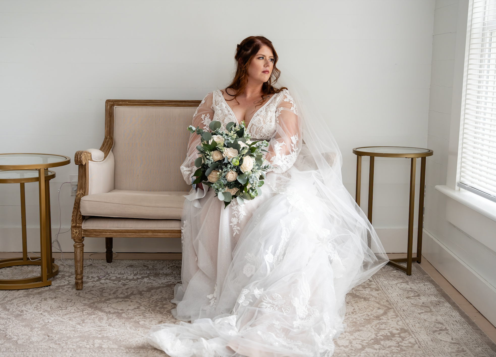 Wild Eucalyptus and Ivory Bouquet Teton Wood Blooms Wild Eucalyptus and Ivory Bouquet Teton Wood Blooms