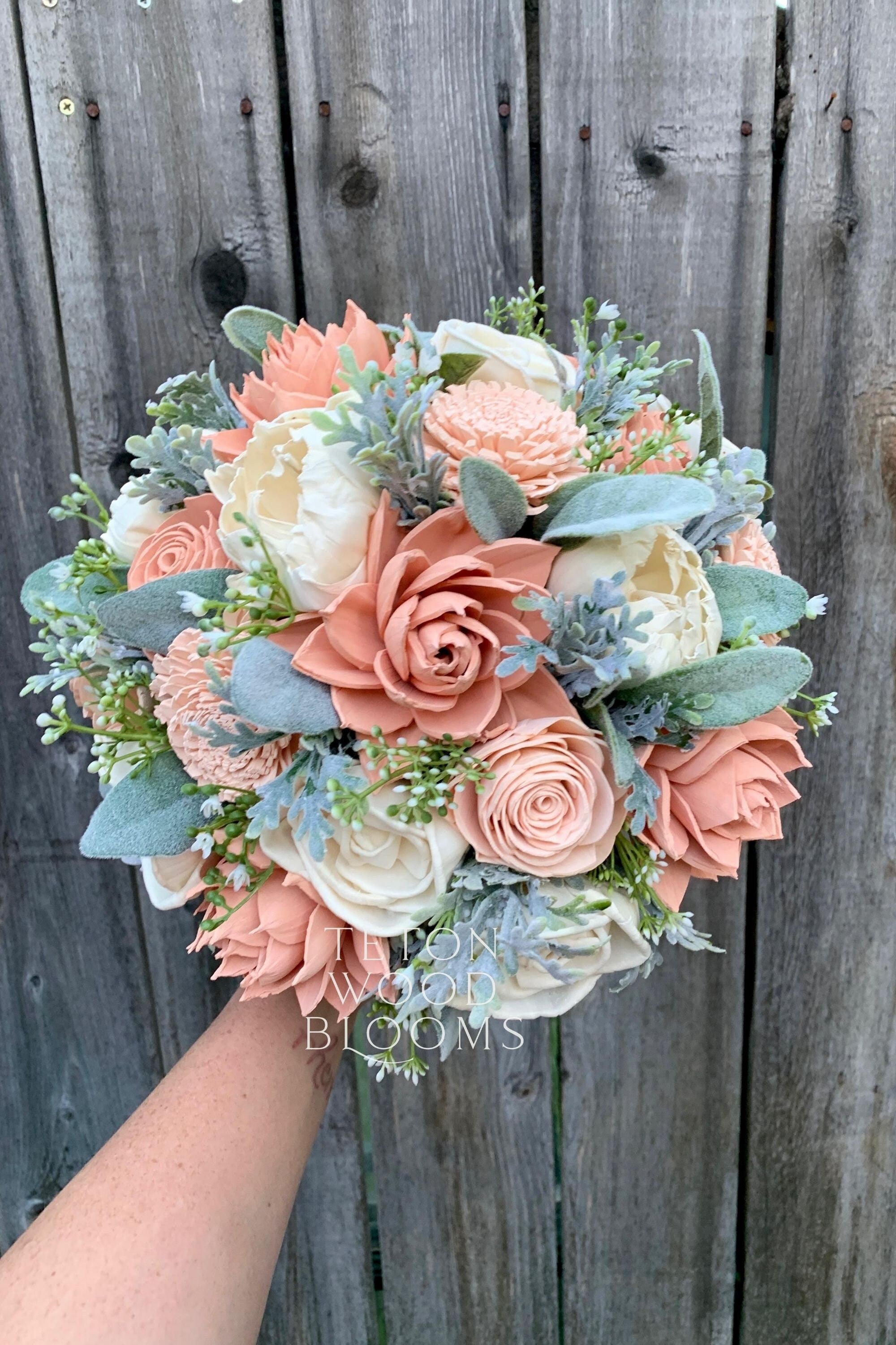Blush, Ivory and Peony Bouquet