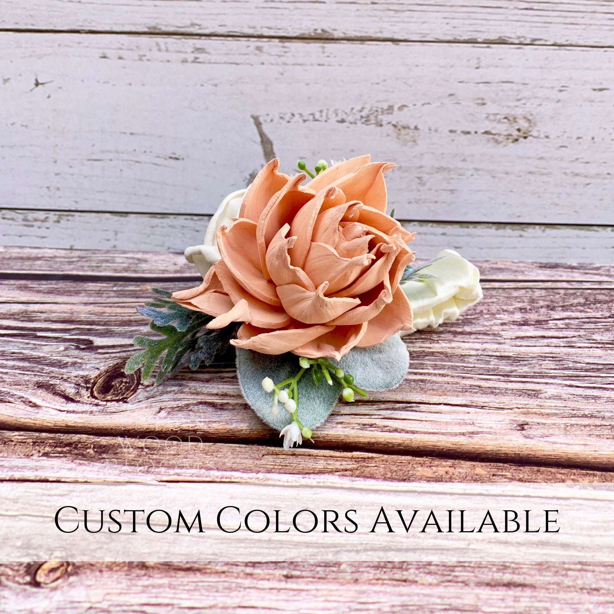 Sugar and Spice Rose Corsage