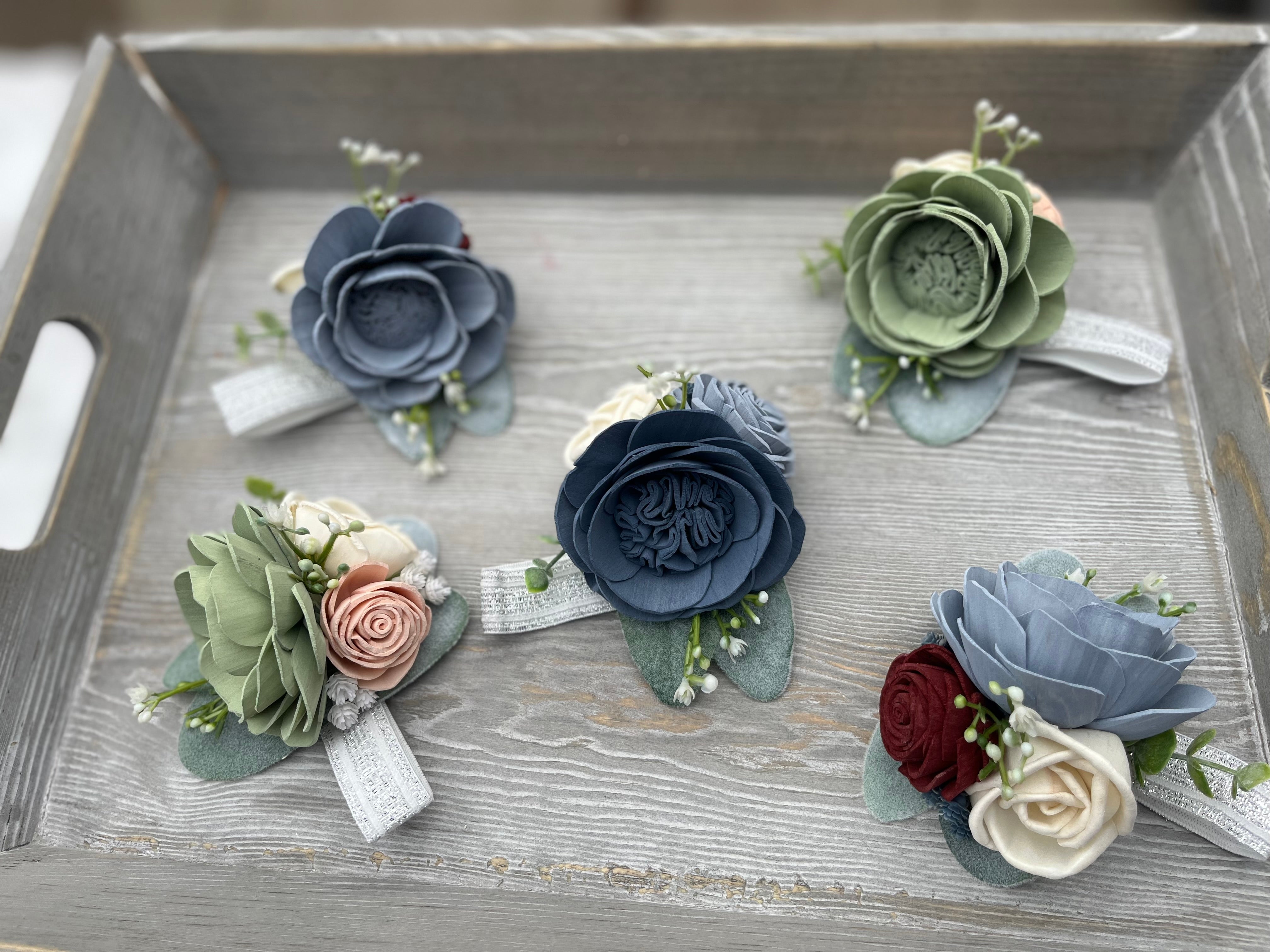 Cabbage Rose Corsage